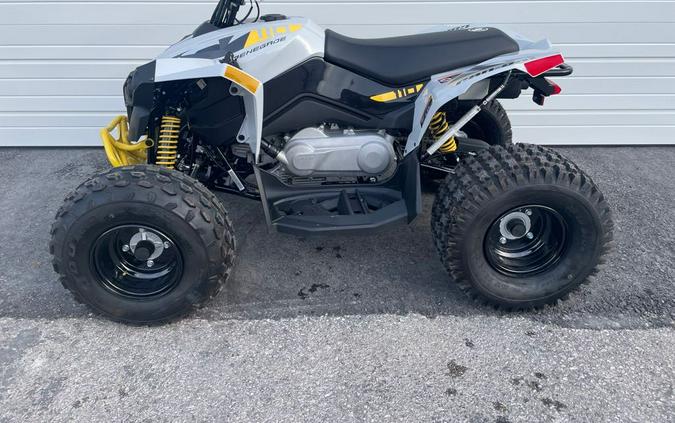 2024 Can-Am Renegade 110 EFI Gray & Yellow / Blue & Black