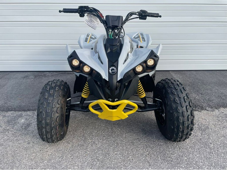 2024 Can-Am Renegade 110 EFI Gray & Yellow / Blue & Black