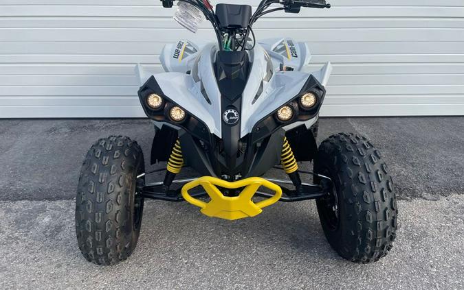 2024 Can-Am Renegade 110 EFI Gray & Yellow / Blue & Black