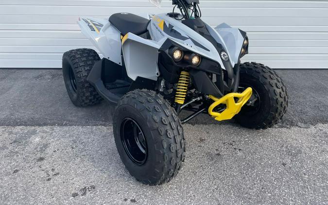 2024 Can-Am Renegade 110 EFI Gray & Yellow / Blue & Black