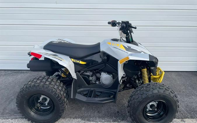 2024 Can-Am Renegade 110 EFI Gray & Yellow / Blue & Black