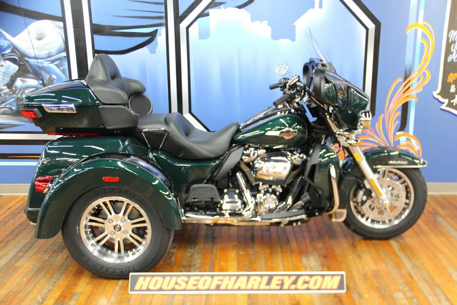 2024 Harley-Davidson Tri Glide Ultra Alpine Green / Vivid Black