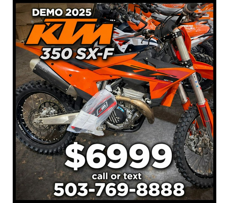 2025 KTM 350 SX-F