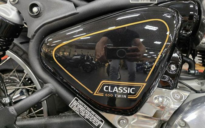 2026 Royal Enfield Classic 650 Black Chrome