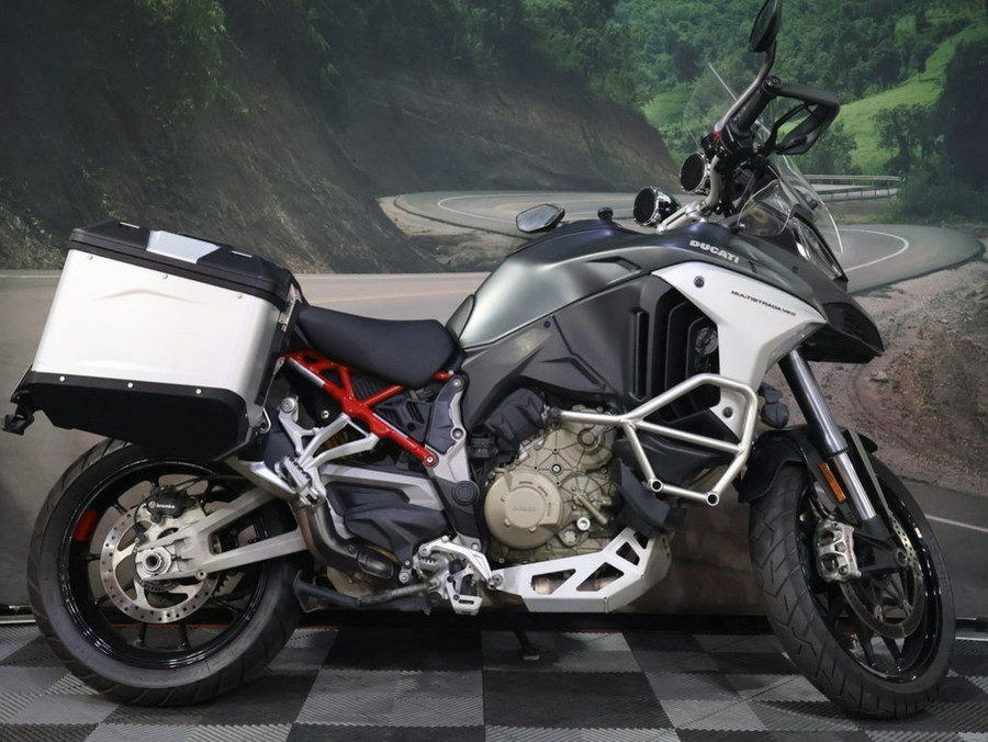 2021 Ducati Multistrada V4S Aviator Grey / Alloy Wheels