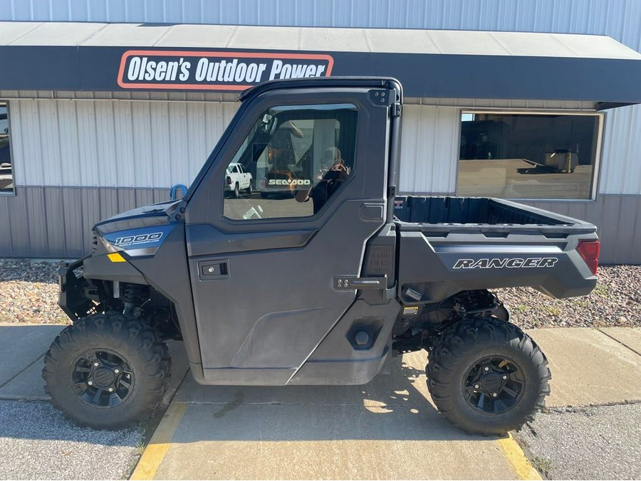 2021 Polaris Industries RANGER 1000 Premium +Winter Prep Steel Blue Metall