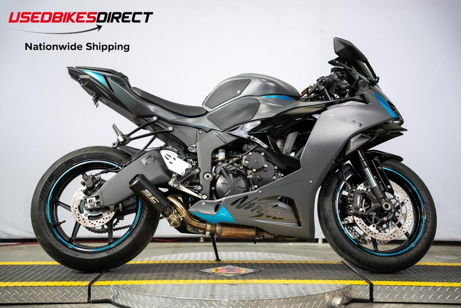2025 Kawasaki Ninja ZX-6R - $12,499.00