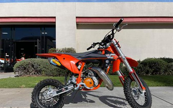 2023 KTM 50 SX Factory Edition First Look [7 Fast Facts, Specs, Photos]