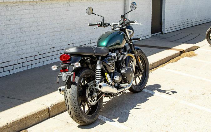 2024 Triumph Speed Twin 900 Competition Green/Phantom Black