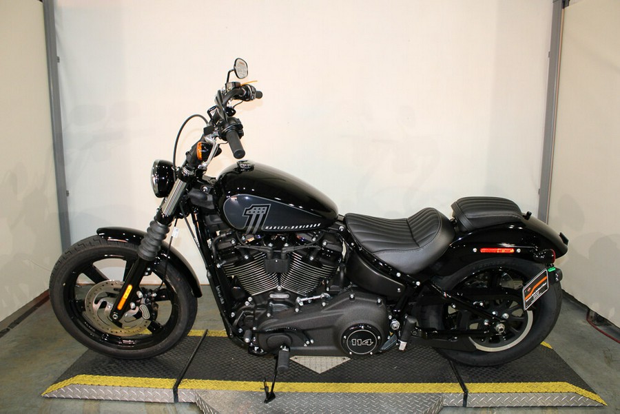 New 2024 Harley-Davidson Street Bob 114 Cruiser FXBBS Motorcycle For Sale In Miami, Florida