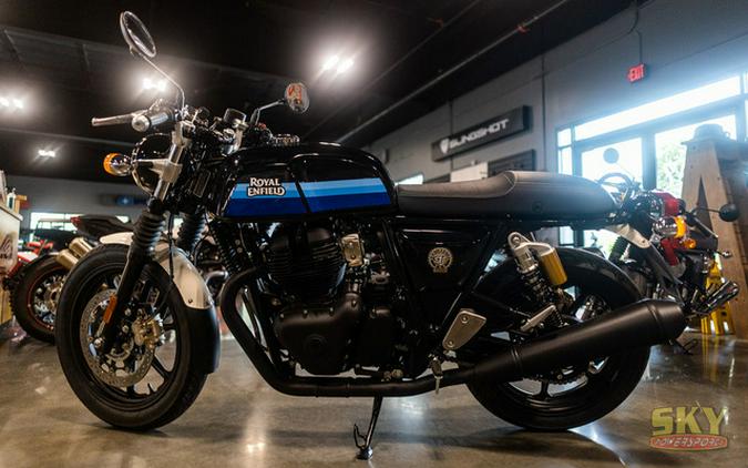 2024 Royal Enfield Twins Continental GT 650 Slipstream Blue