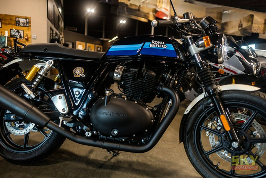 2024 Royal Enfield Twins Continental GT 650 Slipstream Blue