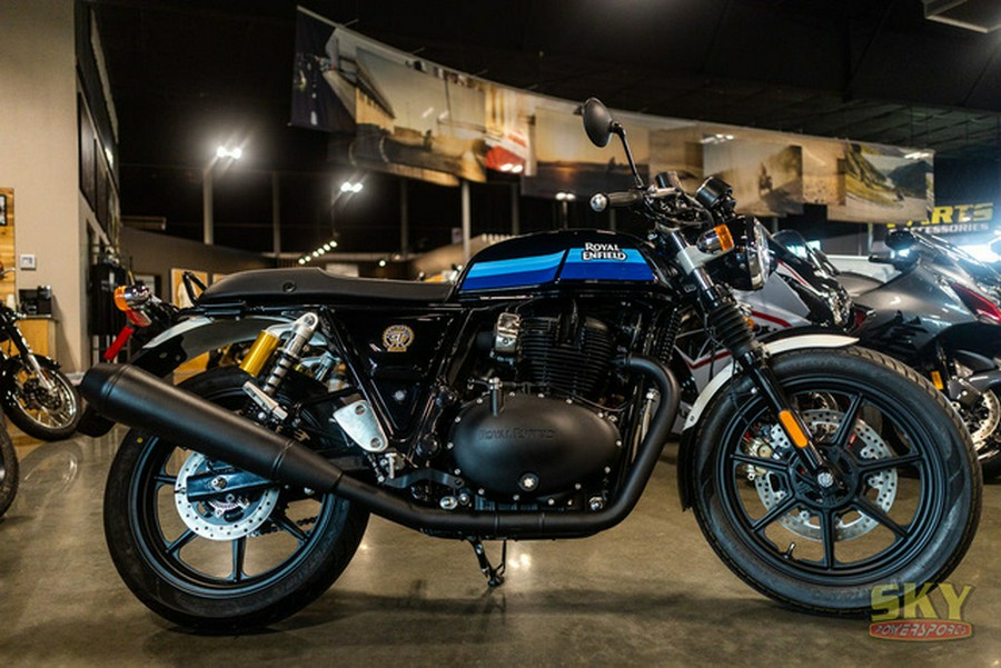 2024 Royal Enfield Twins Continental GT 650 Slipstream Blue