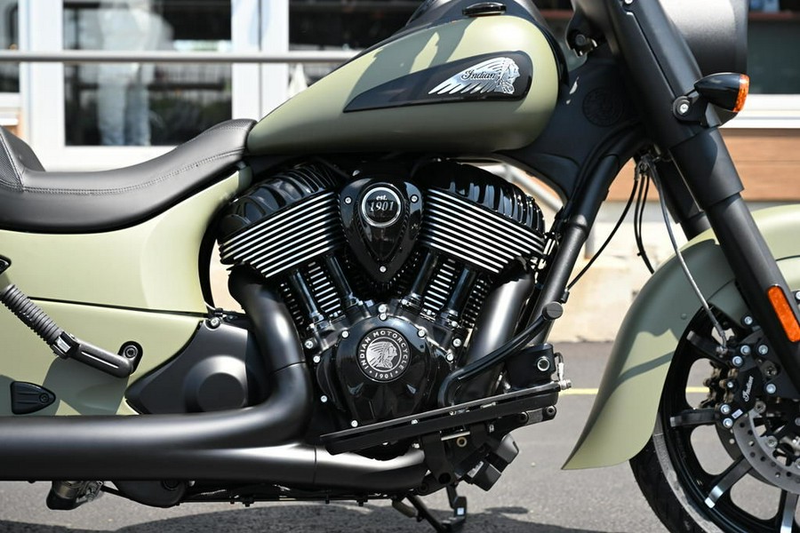 2025 Indian Motorcycle® Springfield ® Dark Horse® Moss Green Smoke