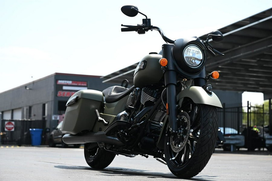 2025 Indian Motorcycle® Springfield ® Dark Horse® Moss Green Smoke