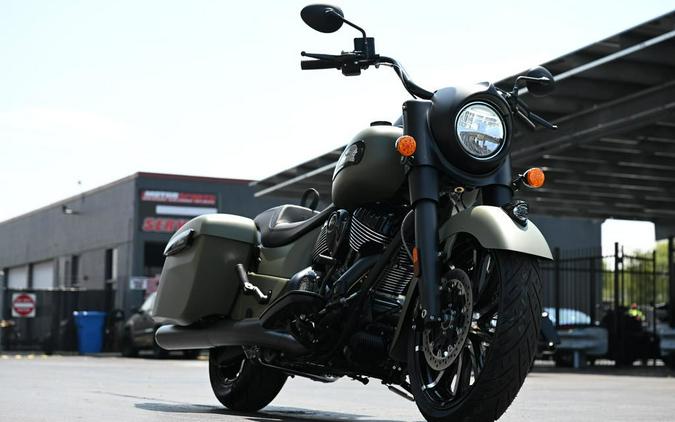 2025 Indian Motorcycle® Springfield ® Dark Horse® Moss Green Smoke