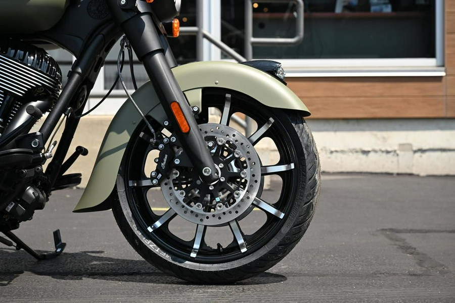 2025 Indian Motorcycle® Springfield ® Dark Horse® Moss Green Smoke