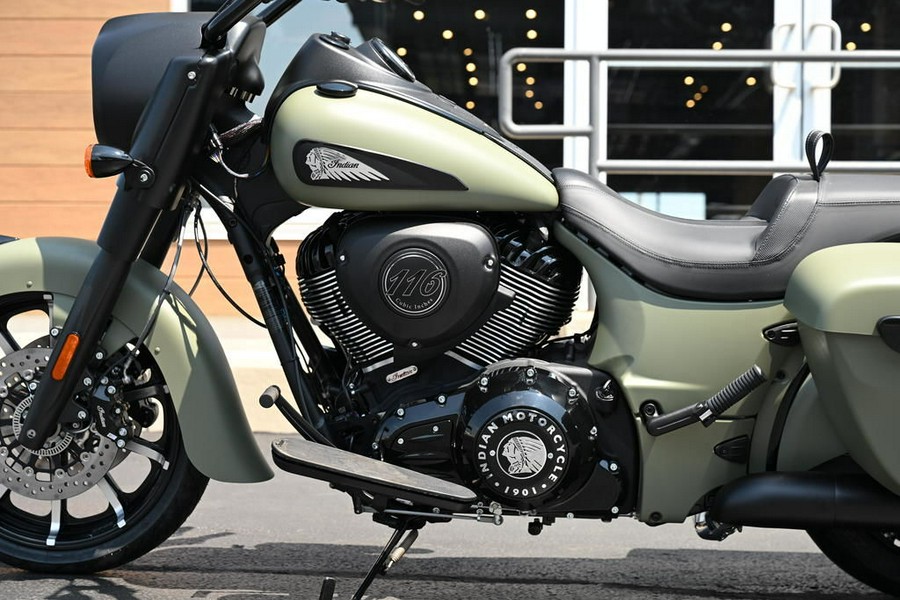 2025 Indian Motorcycle® Springfield ® Dark Horse® Moss Green Smoke