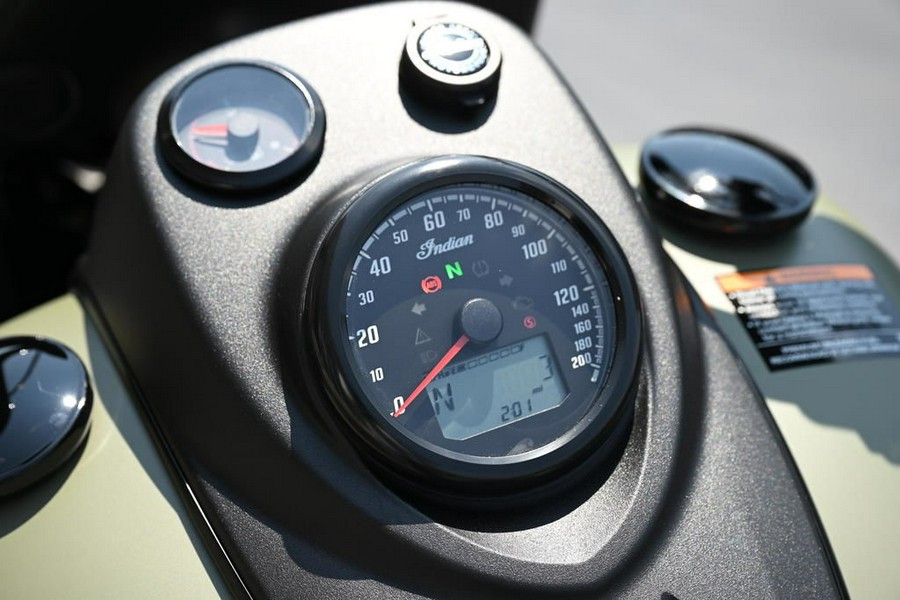 2025 Indian Motorcycle® Springfield ® Dark Horse® Moss Green Smoke