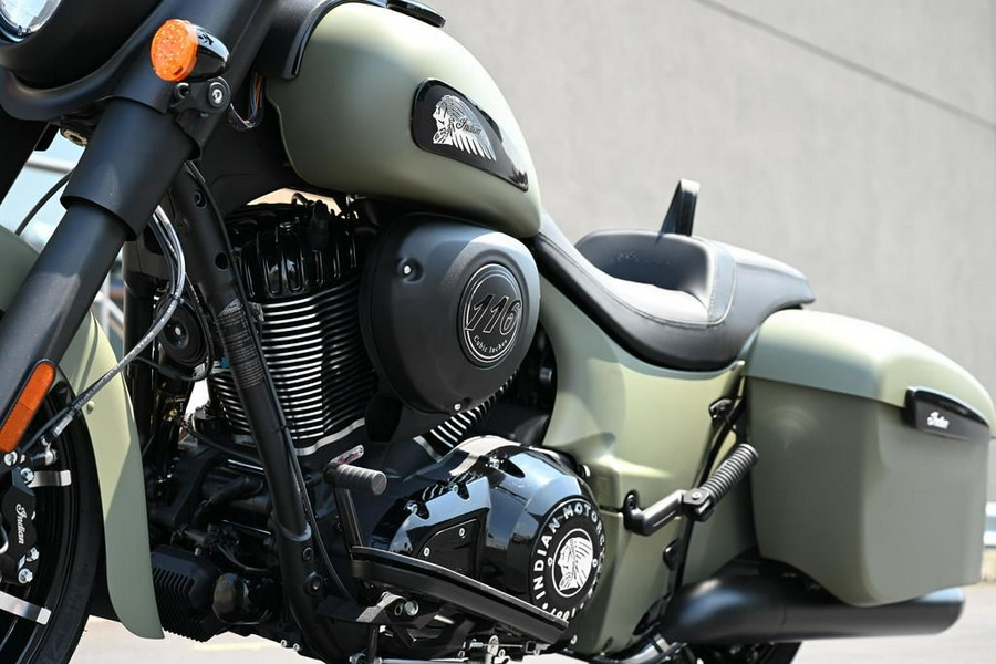 2025 Indian Motorcycle® Springfield ® Dark Horse® Moss Green Smoke