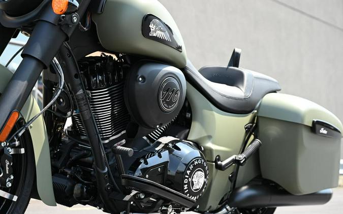 2025 Indian Motorcycle® Springfield ® Dark Horse® Moss Green Smoke