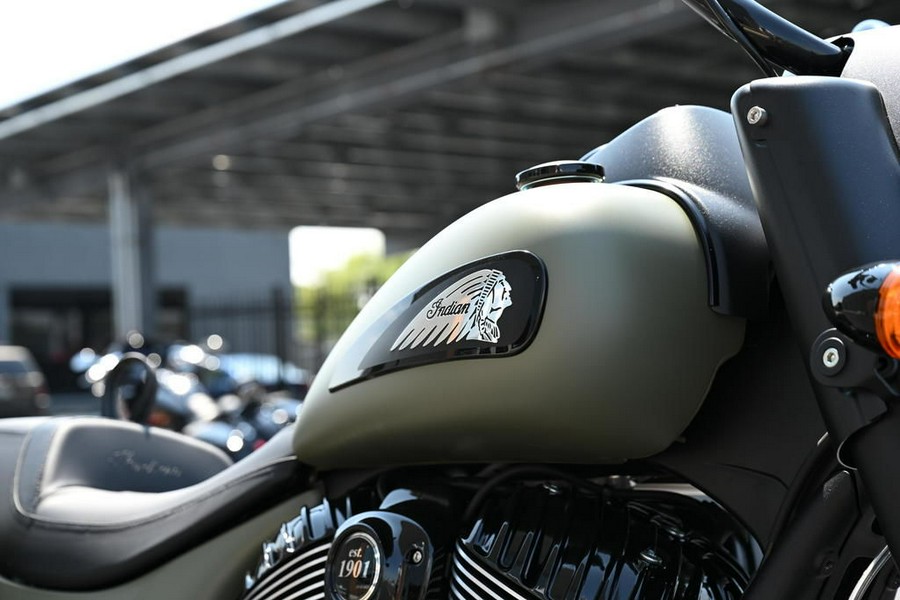 2025 Indian Motorcycle® Springfield ® Dark Horse® Moss Green Smoke