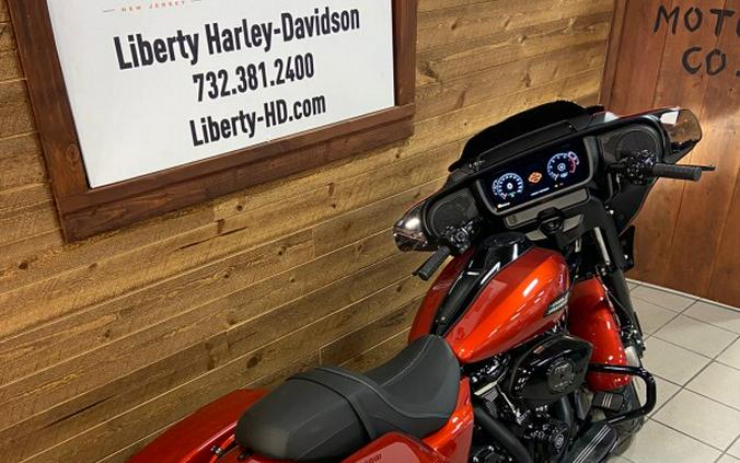 2024 Harley-Davidson® Street Glide® Whiskey Fire - Black Finish FLHX