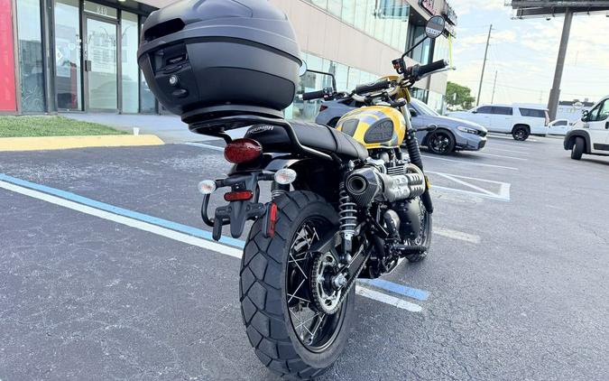 2024 Triumph Scrambler 900 Cosmic Yellow/Graphite