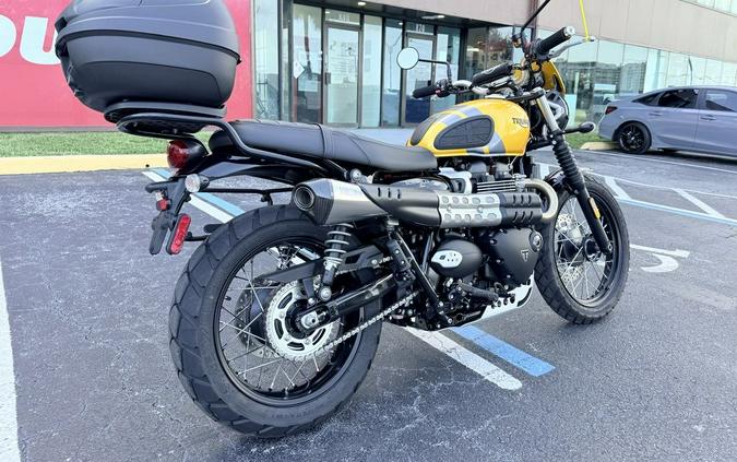 2024 Triumph Scrambler 900 Cosmic Yellow/Graphite