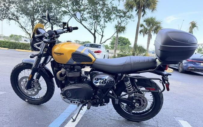 2024 Triumph Scrambler 900 Cosmic Yellow/Graphite