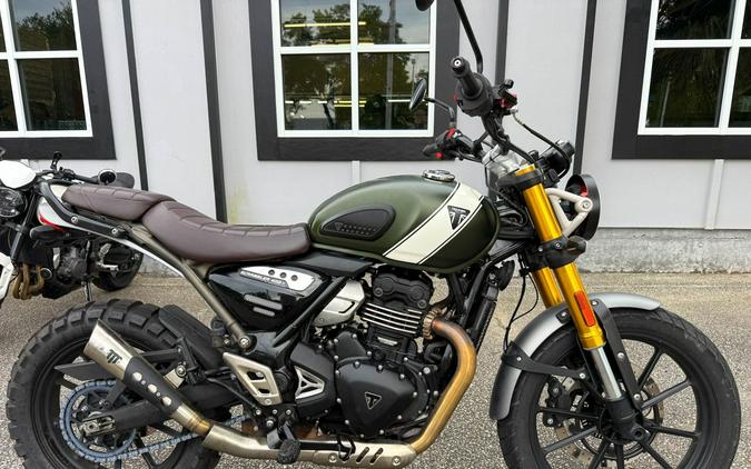 2025 Triumph Scrambler 400 X