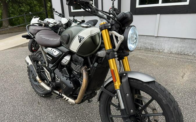 2025 Triumph Scrambler 400 X