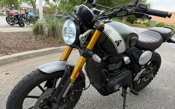 2025 Triumph Scrambler 400 X