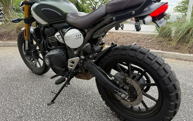 2025 Triumph Scrambler 400 X