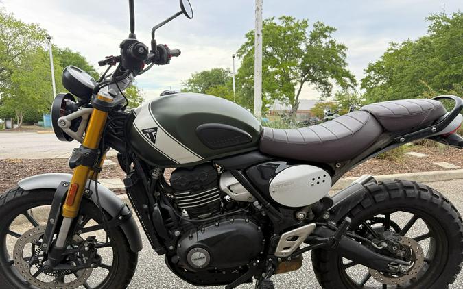 2025 Triumph Scrambler 400 X