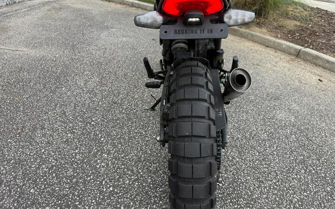 2025 Triumph Scrambler 400 X