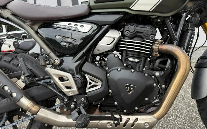 2025 Triumph Scrambler 400 X