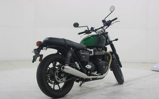 2024 Triumph Speed Twin 900 Competition Green/Phantom Black