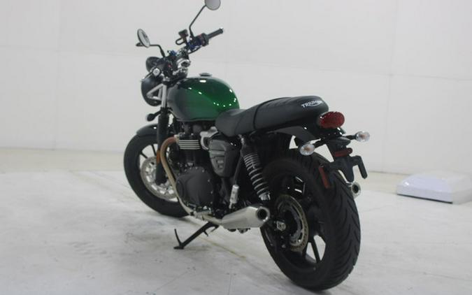 2024 Triumph Speed Twin 900 Competition Green/Phantom Black