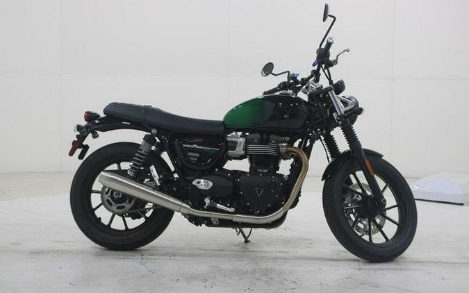 2024 Triumph Speed Twin 900 Competition Green/Phantom Black