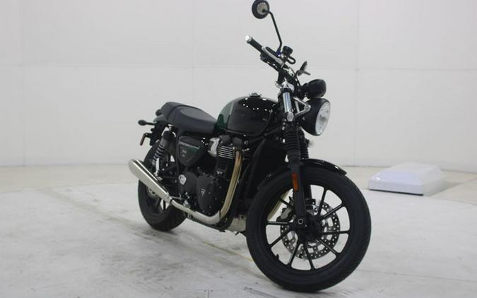 2024 Triumph Speed Twin 900 Competition Green/Phantom Black