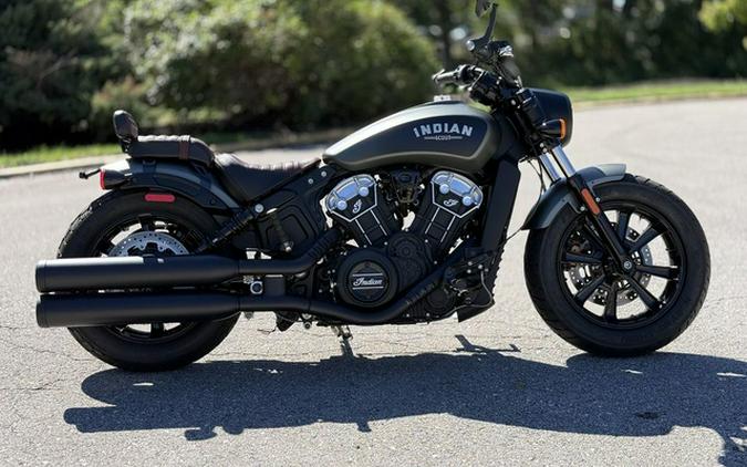 2021 Indian Scout Bobber ABS Alumina Jade Smoke