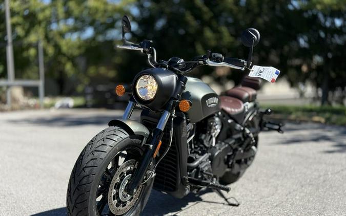 2021 Indian Scout Bobber ABS White Smoke