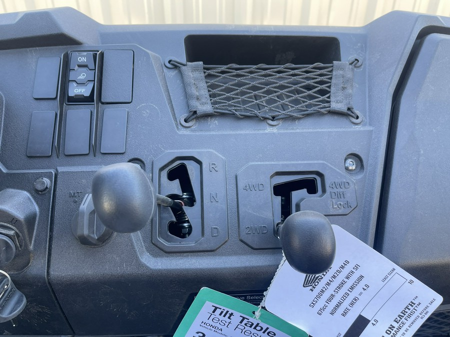 2026 Honda Pioneer 700 Deluxe