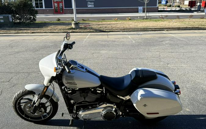 2021 Harley-Davidson Sport Glide Stone Washed White Pearl