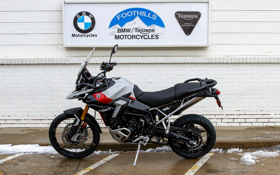 2024 Triumph Tiger 900 Rally Pro Ash Grey / Intense Orange