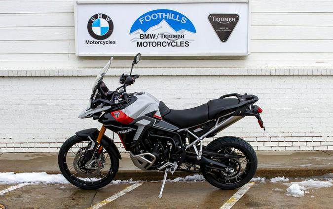 2024 Triumph Tiger 900 Rally Pro Ash Grey / Intense Orange