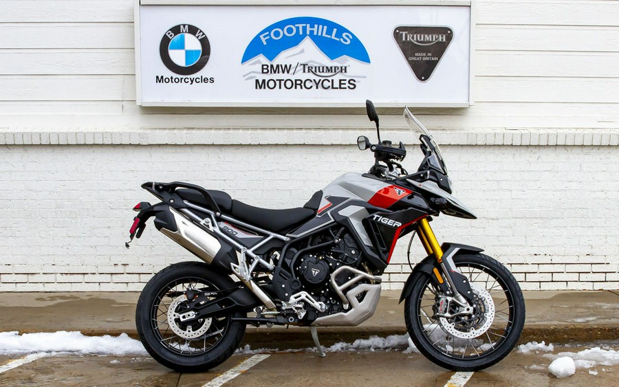 2024 Triumph Tiger 900 Rally Pro Ash Grey / Intense Orange