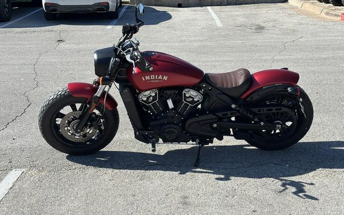 2023 Indian Scout Bobber ABS Ruby Smoke