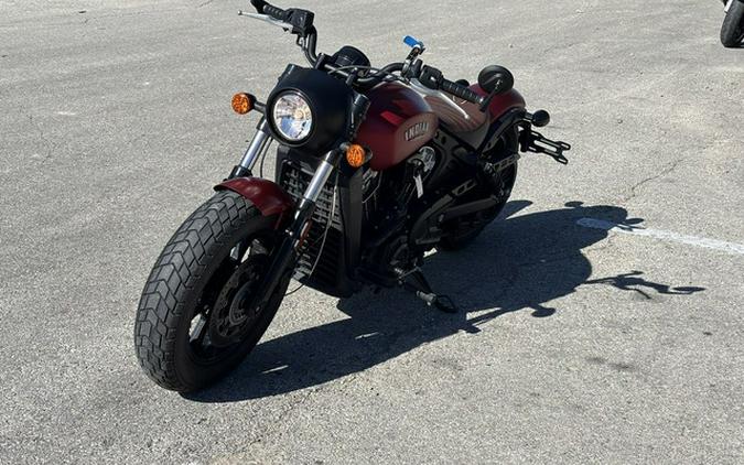 2023 Indian Scout Bobber ABS Ruby Smoke